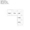In Situ Modular Sofa Corner Configurations by Muuto