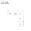 In Situ Modular Sofa Corner Configurations by Muuto