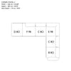 In Situ Modular Sofa Corner Configurations by Muuto