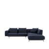 In Situ Modular Sofa Corner Configurations by Muuto