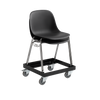Fiber Side Chair A-Base Trolley By Muuto