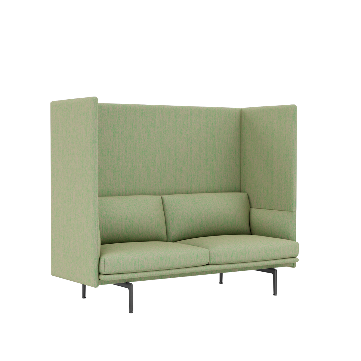 Outline Highback Sofa 120 - 2 Seater by Muuto