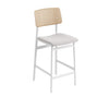 Loft Bar Stool Upholstered by Muuto