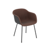 Fibre Armchair Tube Base – Rembourrage avant par Muuto 