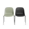 Fiber Side Chair A-Base – Upholstered Shell by Muuto