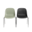 Fiber Side Chair A-Base – Upholstered Shell by Muuto