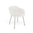 Fibre Armchair Tube Base – Coque rembourrée par Muuto 