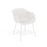 Fibre Armchair Tube Base – Coque rembourrée par Muuto 