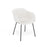 Fibre Armchair Tube Base – Coque rembourrée par Muuto 
