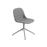 Fiber Side Chair Swivel Base – Upholstered Shell by Muuto