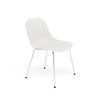 Fiber Side Chair Tube Base – Upholstered Shell by Muuto