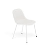 Fiber Side Chair Tube Base – Upholstered Shell by Muuto