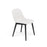 Fiber Side Chair Wood Base – Upholstered Shell by Muuto