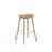 Fiber Bar Stool Wood Base by Muuto