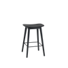 Fiber Counter Stool Wood Base by Muuto