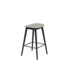 Fiber Counter Stool Wood Base by Muuto