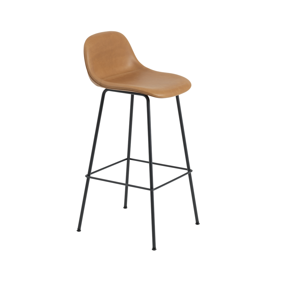 Fiber Bar Height Stool Tube Base by Muuto