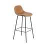 Fiber Bar Height Stool Tube Base by Muuto