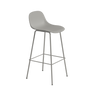 Fiber Bar Height Stool Tube Base by Muuto