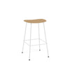 Fiber Bar Height Stool Tube Base by Muuto