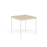 Table Base Base Blanche par Muuto