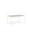 Table Base Base Blanche par Muuto