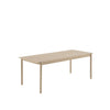 Linear Wood Tables by Muuto