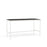 Table haute Base H105 par Muuto