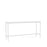 Table haute Base H95 par Muuto