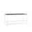 Table haute Base H95 par Muuto