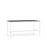 Table haute Base H95 par Muuto