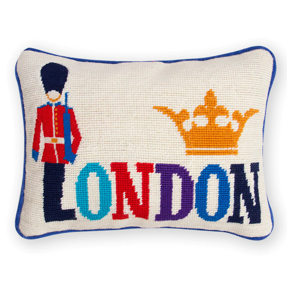 Jet Set London Pillow by Jonathan Adler