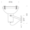Projecteur 365 Wall/Ceiling Light by Nemo Ark