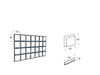 60x60 Wall Light by Nemo Ark