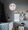 Neon Peace Light by A Little Lovely Company