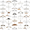 Papier peint DRO-02 Hangers par Daniel Rozensztroch pour NLXL