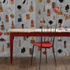 DRO-05 Brooms wallpaper by Daniel Rozensztroch for NLXL