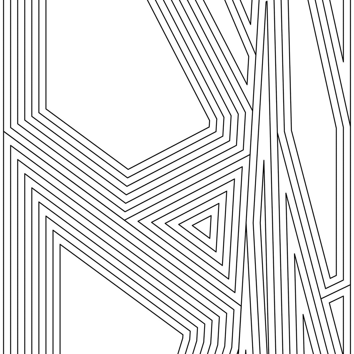 GEO-01 Black Briòn wallpaper by Marco Eugeni for NLXL