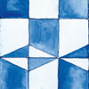 Papier peint GEO-05 Mediterranean Indigo Blue par Toi et Moi pour NLXL