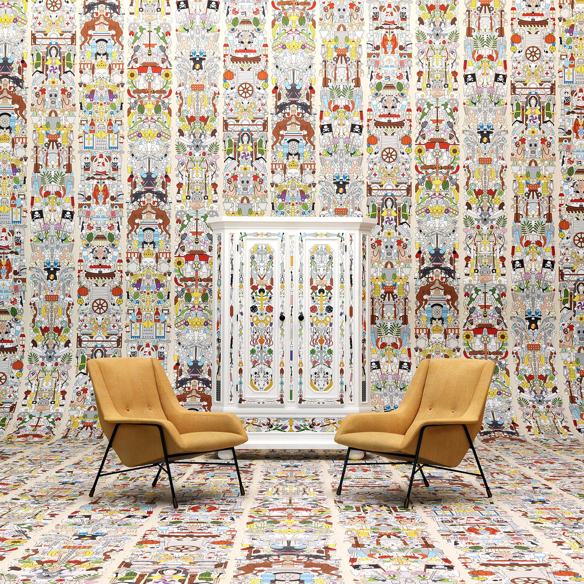 JOB-04 Papier peint Alt Deutsch par Studio Job pour NLXL