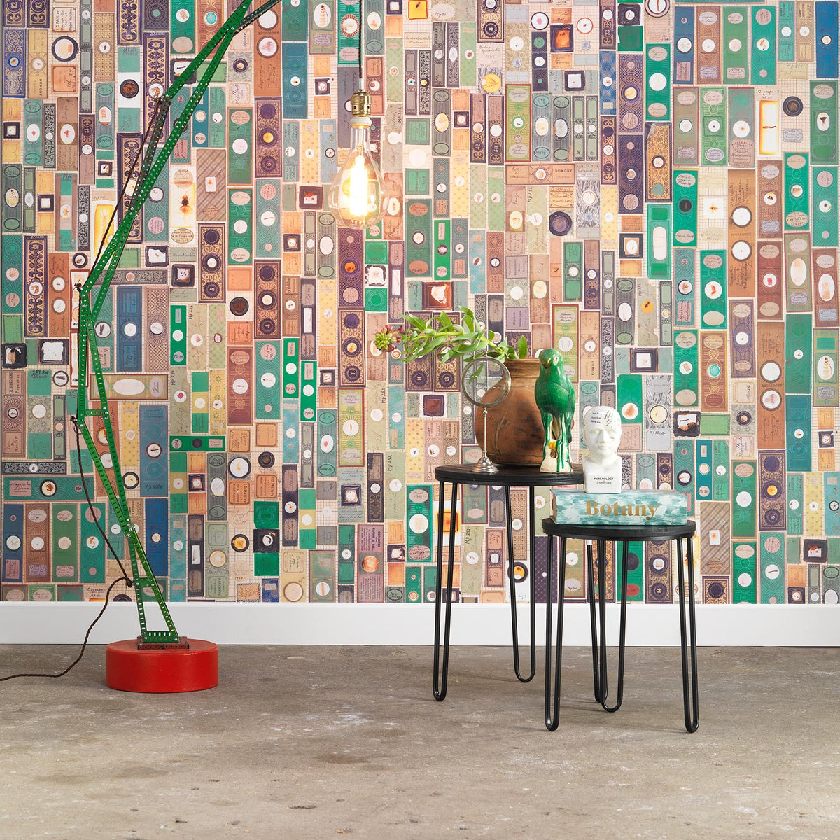 MRV-10 Microscopic Slides wallpaper by Mr & Mrs Vintage for NLXL