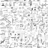 Papier peint NPO-01 Sketches par Neil Poulton pour NLXL