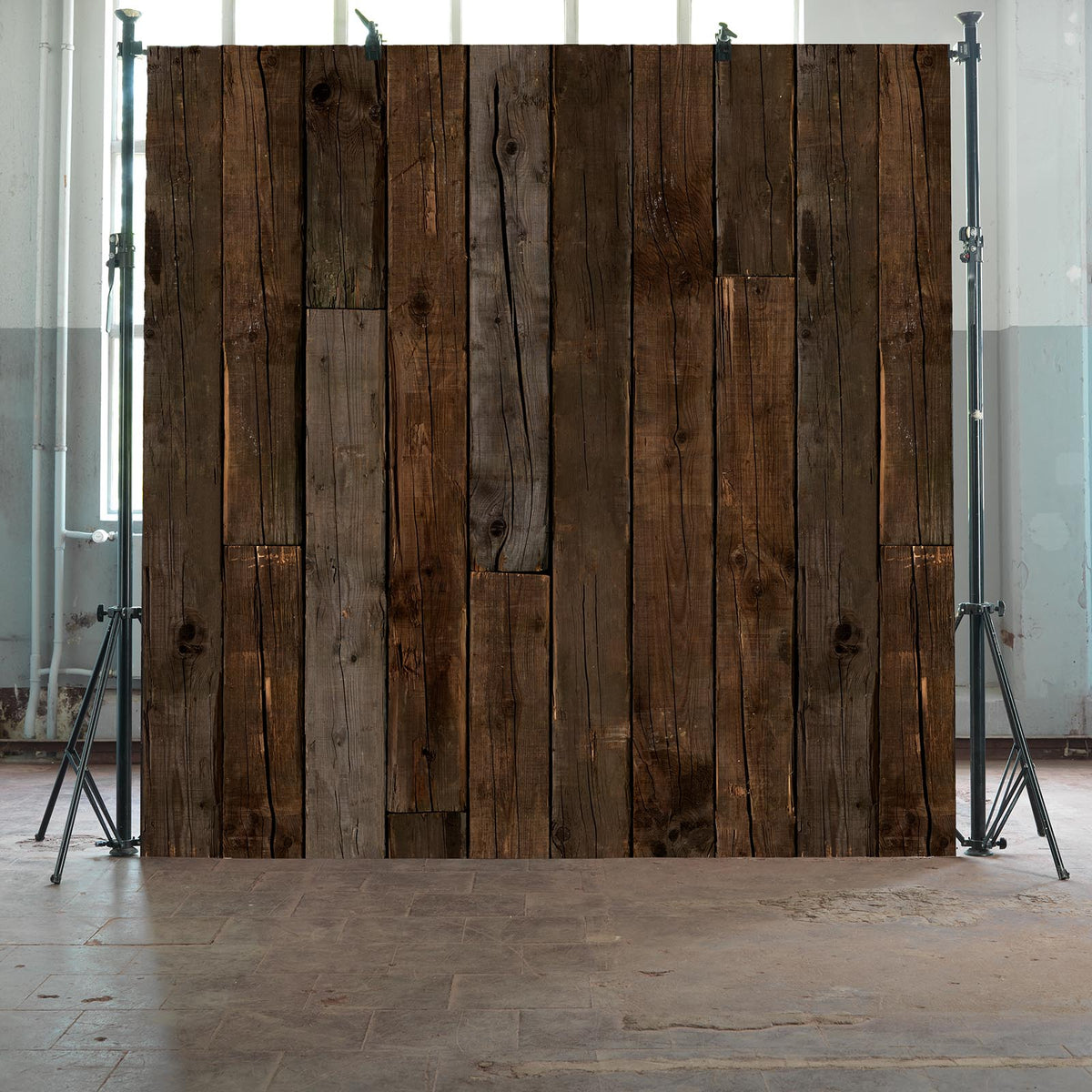 PHE-10 Brown beams Scrapwood wallpaper by Piet Hein Eek by NLXL
