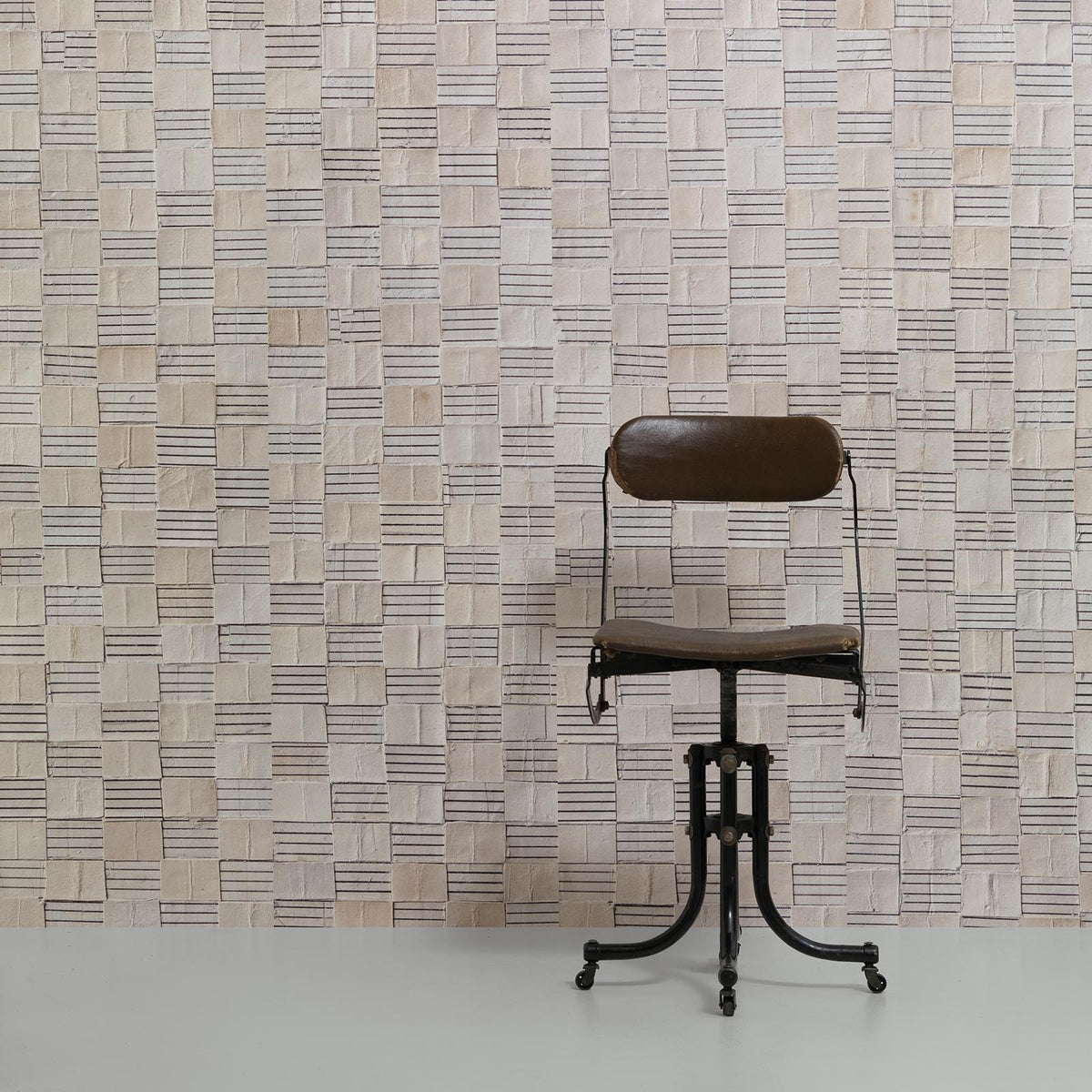 REM-05 Striped Squares Remixed. Wallpaper by Arthur Slenk for NLXL