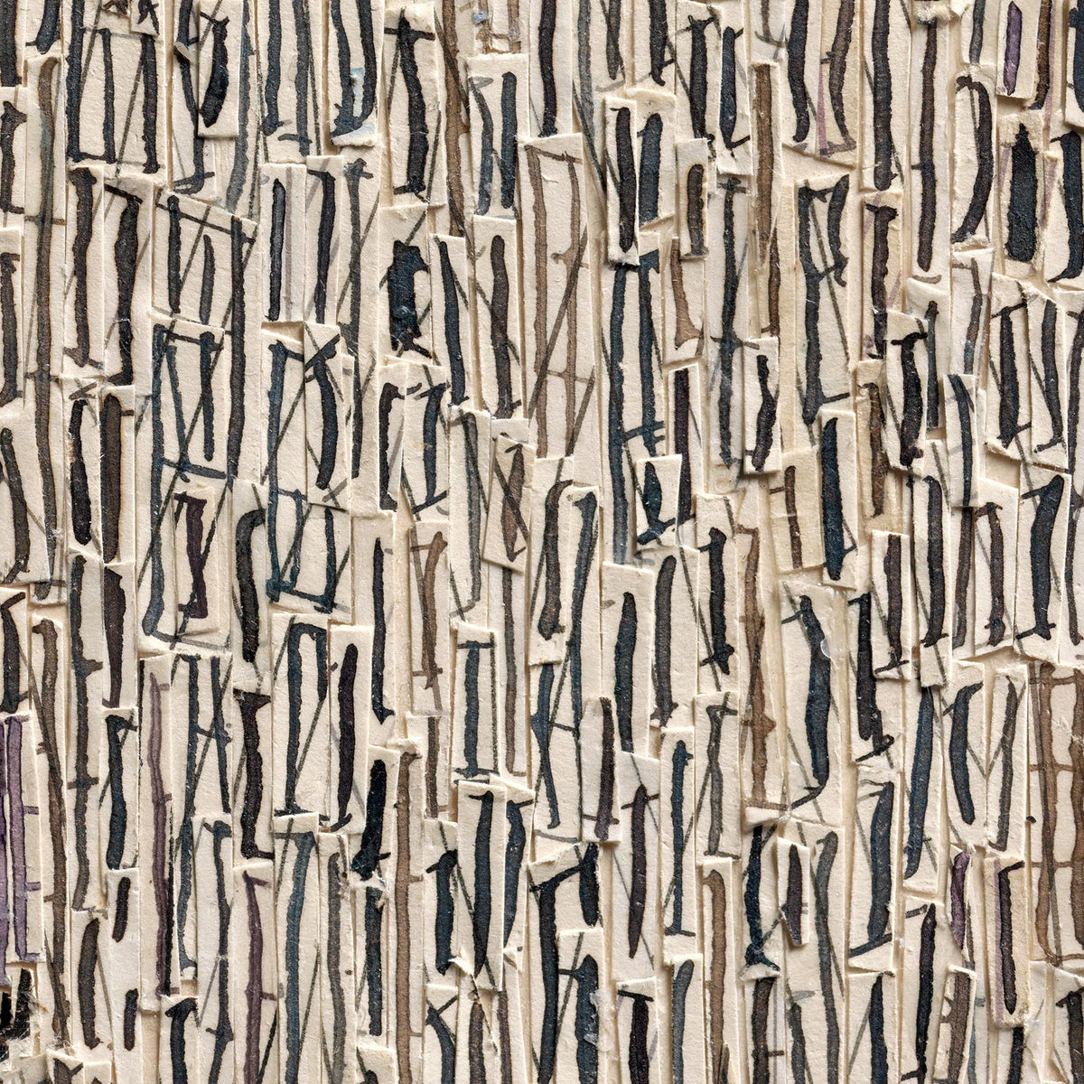 REM-08 Black Stripes Remixed Wallpaper by Arthur Slenk for NLXL