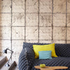 TIN-03 Beige Brooklyn Tins wallpaper by Merci for NLXL