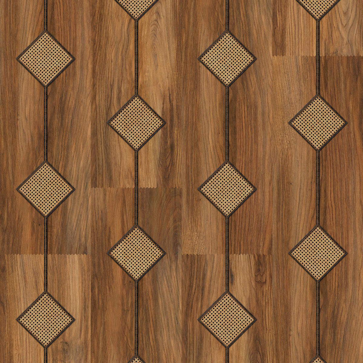 MRV Diamond Cane Webbing wallpaper by Mr & Mrs Vintage for NLXL