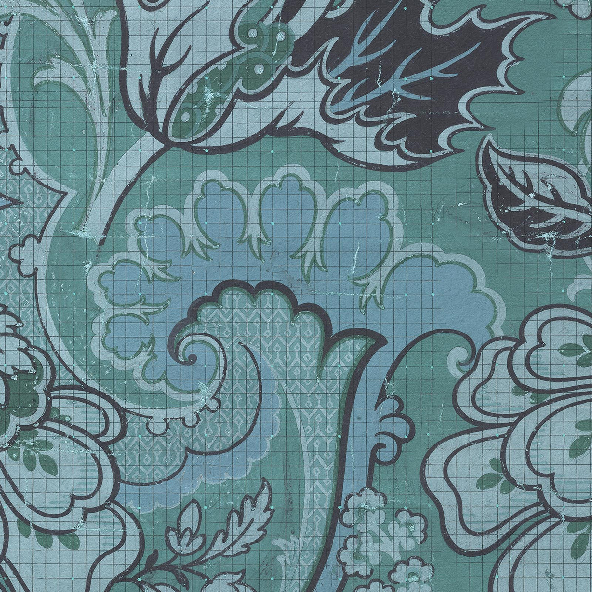 MRV-03 Big Patterns Paola wallpaper by Mr & Mrs Vintage for NLXL