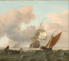 Papier peint RKS-05 Rough Sea par Rijksmuseum pour NLXL