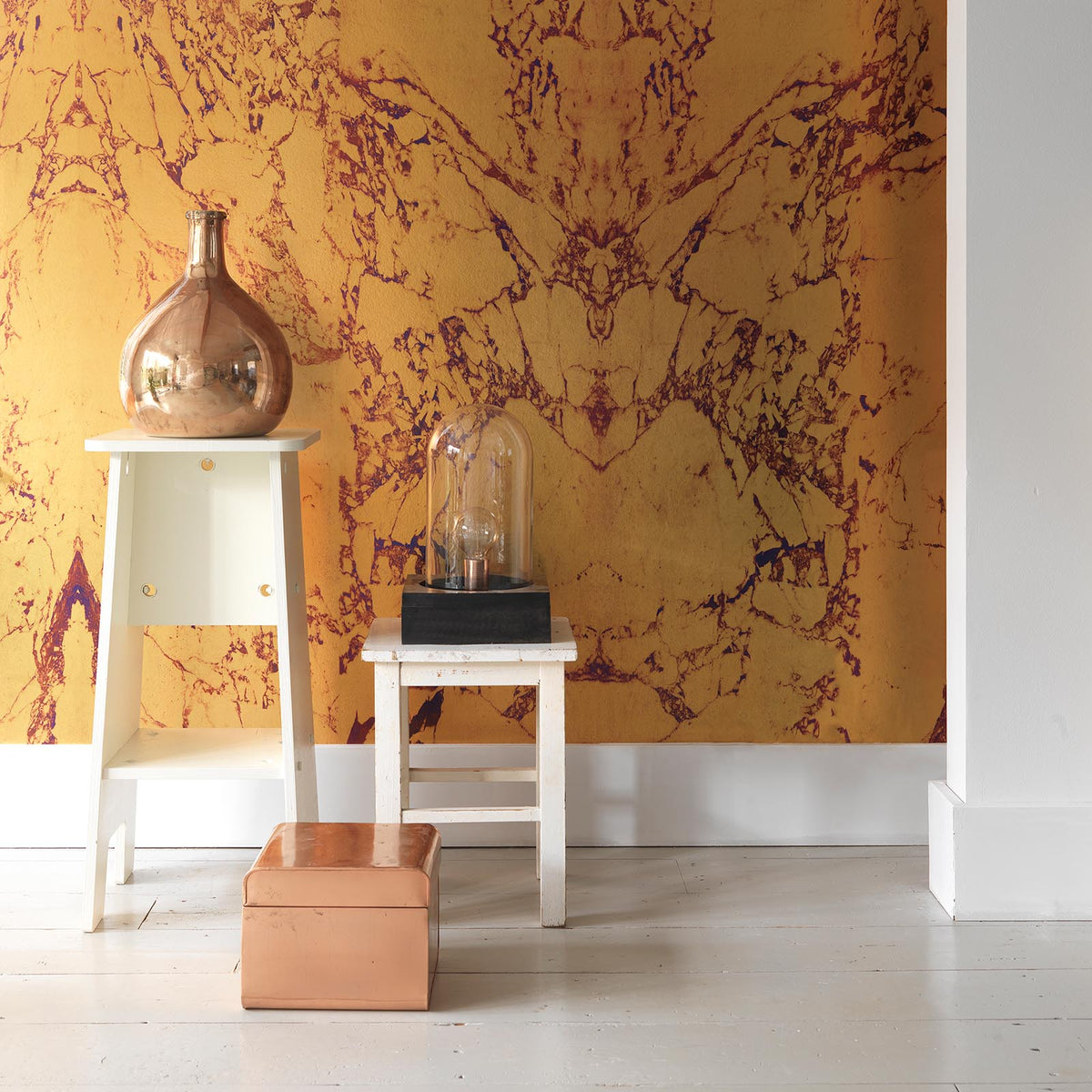 PHM Marble Metallic Wallpaper by Piet Hein Eek for NLXL